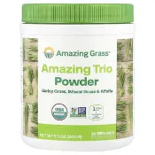 【iHerb】Amazing Grass, 神奇三草，大麥草&小麥草&紫花苜蓿全食物飲品粉，8.5盎司（240克）