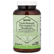 【iHerb】Vitacost, 三倍效力氨基葡萄糖‡和軟骨素，每份含 1500 毫克和 1200 毫克，180 粒膠囊