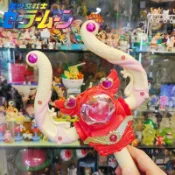 日版 2003 BANDAI 美少女戰士 sailor moon 寫實真人版公主豎琴月野兔攻擊棒版變身器變身棒玩具