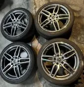 BENZ W176 A180 AMG LINE 18吋鋁圈含胎 CLA GLA B系列直上 W205 W204 C117