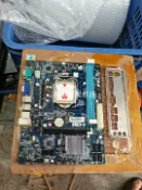 三和電腦配件店 翔升 H61M 主板 帶擋板 拆機 成色佳 實物拍攝 測試功能完好