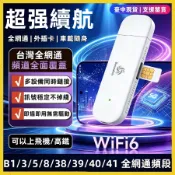☆台灣現貨☆🔥2026新款熱銷🔥wifi6全網通 無線上網 攜帶式網路分享器 usb行動隨身WiFi 車用路由器 外插卡