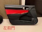 喜美八代 honda civic K12 黑色門板 原廠黑內裝+紅布料 非日規FD2 門板 非麂皮