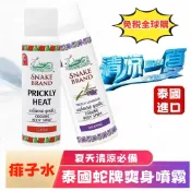 【免運🧴泰國蛇牌痱子水噴霧爽身水】清涼降溫夏季防中暑｜運動身體爽身｜玫瑰蛇粉防蚊止癢神器