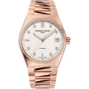 『聊聊享甜價』CONSTANT 康斯登 HIGHLIFE系列 玫瑰金鑽圈機械腕錶-34mm FC-303VD2NHD4B