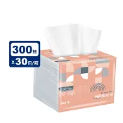 【生活市集】【Super Do 極度朵朵】單抽式柔拭紙巾(300抽x30包/箱)