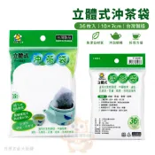 B哥五金 立體式沖茶袋 36枚入 茶包袋 滷包袋 泡茶袋 過濾袋 台灣製