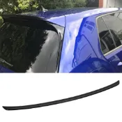 汽車TCR後車頂擾流板光澤黑色窗口機翼替換MK7 MK7.5 2013-2020升級