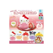 (店+)【M.M小舖】『現貨』 K2 STATION 轉蛋 扭蛋 三麗鷗角色水果大福香氣玩偶吊飾 香氛 布丁狗 水果 全5款