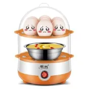 【3C驗證】多功能煮蛋器迷你蒸蛋器家用雙層蒸蛋神器煮蛋鍋門店禮品單層110V定時電蒸鍋 玻璃電蒸鍋 無水蒸鍋