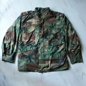 US 美軍公發 M65 PARKA • 叢林迷彩野戰厚夾克 A款 帥氣有型