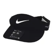 NIKE 中空遮陽帽-DRI-FIT ADV 防曬 遮陽 運動 帽子 FB6443-010 黑白