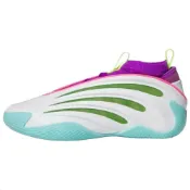 (店+)【adidas 愛迪達】JQ4003 Jalen Williams x adidas Harden Vol.9 舒適 防滑耐磨 中幫 籃球鞋 男女同款 白藍色 愛迪達女鞋 運動鞋女 女鞋 愛迪達男鞋 男運動鞋 男鞋