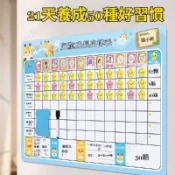 新款熱賣🌸學生獎勵記錄表 成長自律表 自律學習白板 兒童成長自律表 好習慣養成自律打卡表 學生學習計劃牆貼積分獎勵卡