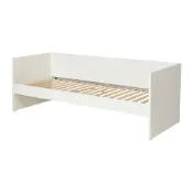 【IKEA 宜家家居】VIHALS 坐臥兩用床框, 白色, 80x200 公分