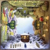 59279 1000片歐洲進口拼圖 SCH 繪畫風景 四季春夏秋冬花園 Jacek Yerka