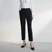 【G2000】女款 商務防水防油防汙處理西裝褲-黑色(5625103699)  面試 職場 通勤穿搭