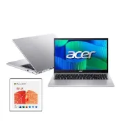 【Acer】微軟M365組★15.6吋i7效能1TB商務筆電-秘銀灰(Extensa/EX215-57-77XH/i7-13620H/16G/1TB/W11P)