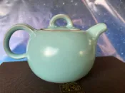 蘇保在老師  雲白天青 湛碧大壺