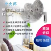 【百利市購物中心】【中央興】18吋 高效速壁扇 電風扇 F-184C