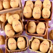 仿真蔬菜土豆馬鈴薯娃娃屋迷你微縮食玩模型拍攝道具
