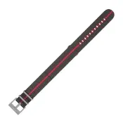 【TRASER】P99 T Tactical 咖啡色紅條紋尼龍錶帶(#110663)