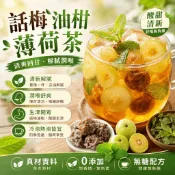 【隔日達】 話梅油柑薄荷茶 解膩茶 飯後解膩 清爽茶飲 生津回甘 酸甜爽口 冷泡茶包 話梅 油柑 薄荷 茶包 水果茶