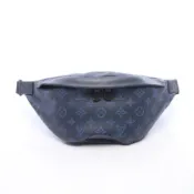 【DOKODEMO】【二手】LOUIS VUITTONDiscovery PM Monogram Shadow 腰包/斜背包 M45729 皮革 Discovery PM 腰包