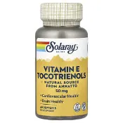 【iHerb】Solaray, 維生素 E 生育三烯酚，50 毫克，60 粒軟膠囊