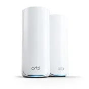 【NETGEAR】2入 ★ WiFi 7 三頻 BE11000 Mesh 1.5GHz四核 + 2GB RAM 路由器/分享器(Orbi RBE772v2)