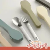 日本製🇯🇵逸品社 IPPINSHA 不鏽鋼餐具組 湯匙 叉子 靜音收納盒 便攜餐具 環保餐具 重複利用 便當 上班族 開學【小福部屋】