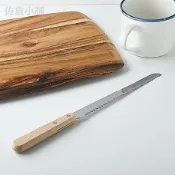 🚚現貨🇯🇵日本製 不鏽鋼麵包刀 燕三條 木手柄 不鏽鋼 吐司刀 鋸齒刀 法國麵包 粗齒麵包刀 烘焙刀 佐倉小舖