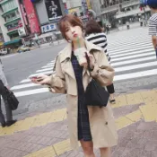 現貨+預購 風衣外套中長版大衣-春季寬鬆雙排扣翻領女外套73wd17【獨家進口】【米蘭精品】