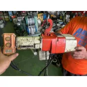 日本外匯中古 KITO 小金剛 鍊條 天車 卷揚器 起重器具 電動絞盤 100KG 100V 3M