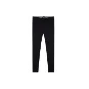 (店+)FOG-FW20-183 Fear of God Essentials FW20 Black 腰部Logo鬆緊腰帶長款美式針織運動褲 男女同款 黑色