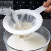 多功能超細豆漿過濾網 家用廚房高密度豆渣分離器 新款耐用隔渣漏網濾勺 WR6V