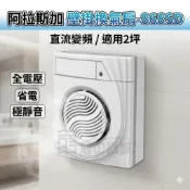 ALASKA 阿拉斯加 巧靜 868SD 掛壁式 浴室 抽風機 無聲換氣扇 排風機 辦公室、營業場所、浴室用