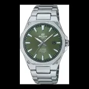 【CASIO 卡西歐】CASIO EDIFICE商務人士藍寶石玻璃時尚腕錶-綠-EFR-S108D-3A