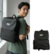 【HUNTER】英倫機能 Hunter 防水 後背包 霧面 立體膠標 學生背包 書包  雙肩包 登山包 筆電包 @1841