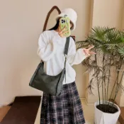 『百貨屋二號』牛津布包包女夏季大容量新款高級感百搭單肩斜挎包簡約通勤餃子包