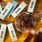 💕臺灣出貨 代購💕【津沽老二】精品慄羊羹(帶慄仁)天津老味零食慄羊羹栗子羹組合