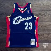 (店+)Lebron James LBJ 騎士 海軍藍 M&N HWC Swingman 球迷版 NBA 球衣