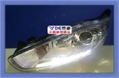 【小林車燈精品】 FORD FIESTA 2014~2017 馬汀頭 類 ST 光柱魚眼投射大燈 日行燈功能 特價中