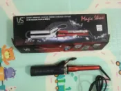 盒裝 VS沙宣 38mm晶漾魔力紅鈦金捲髮夾捲髮棒 (vsi-3831w)