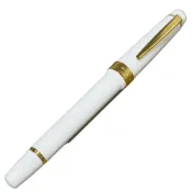 CROSS高仕 BaileyLight輕盈貝禮白色金夾鋼筆