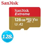 【良興購物網】SanDisk Extreme Micro SDXC UHS-I U3/V30 128GB 記憶卡