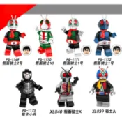 【金孫積木】假面騎士  公仔 人偶 反派 小嘍囉 修卡 戰鬥員 相容樂高積木