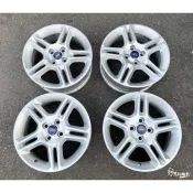 二手/中古鋁圈 福特 Ford fiesta 16吋 4孔100 原廠 銀 TIERRA SWIFT ALTIS 可以裝
