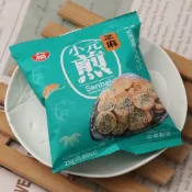 (店+)九福 芝麻小元煎 獨享包 小元煎餅 日式煎餅 芝麻煎餅 奶蛋素 金錢餅 芝麻燒 台灣製造 古早味零食 【嘻饈仔現貨】