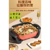 台灣現貨當天寄出 台灣電壓110V 家用韓式電烤盤鐵板燒烤盤烤肉烤盤 插電烤盤 無煙燒烤不粘鍋聚餐聚會電熱盤電烤爐 烤盤
